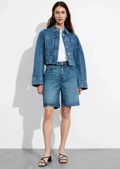 Outlet & Other Stories Chemise Décontractée En Jean Bleu moyen