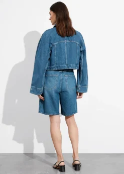 Outlet & Other Stories Chemise Décontractée En Jean Bleu moyen
