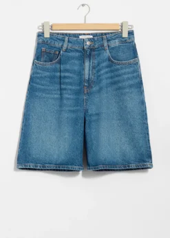 Outlet & Other Stories Chemise Décontractée En Jean Bleu moyen