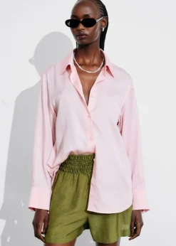 Online & Other Stories Chemise En Satin