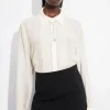Discount & Other Stories Chemise En Soie à Pinces
