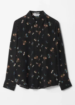 Discount & Other Stories Chemise En Soie à Pinces