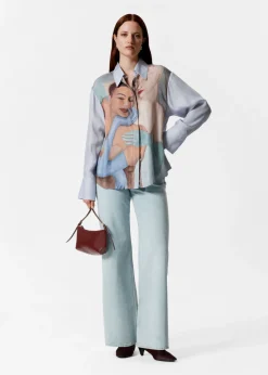 Store & Other Stories Chemise Imprimée Impression visages