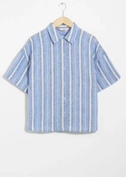 Shop & Other Stories Chemise Oversize En Lin