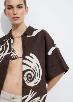 Shop & Other Stories Chemise Oversize En Lin