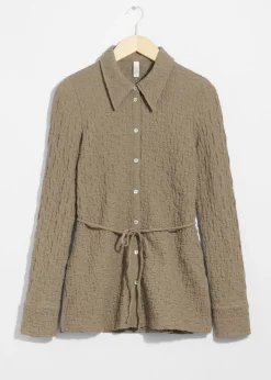 Store & Other Stories Chemise Texturée