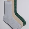 Online & Other Stories Coffret Cadeau De 3 paires De Chaussettes Lilas/Beige/Noir