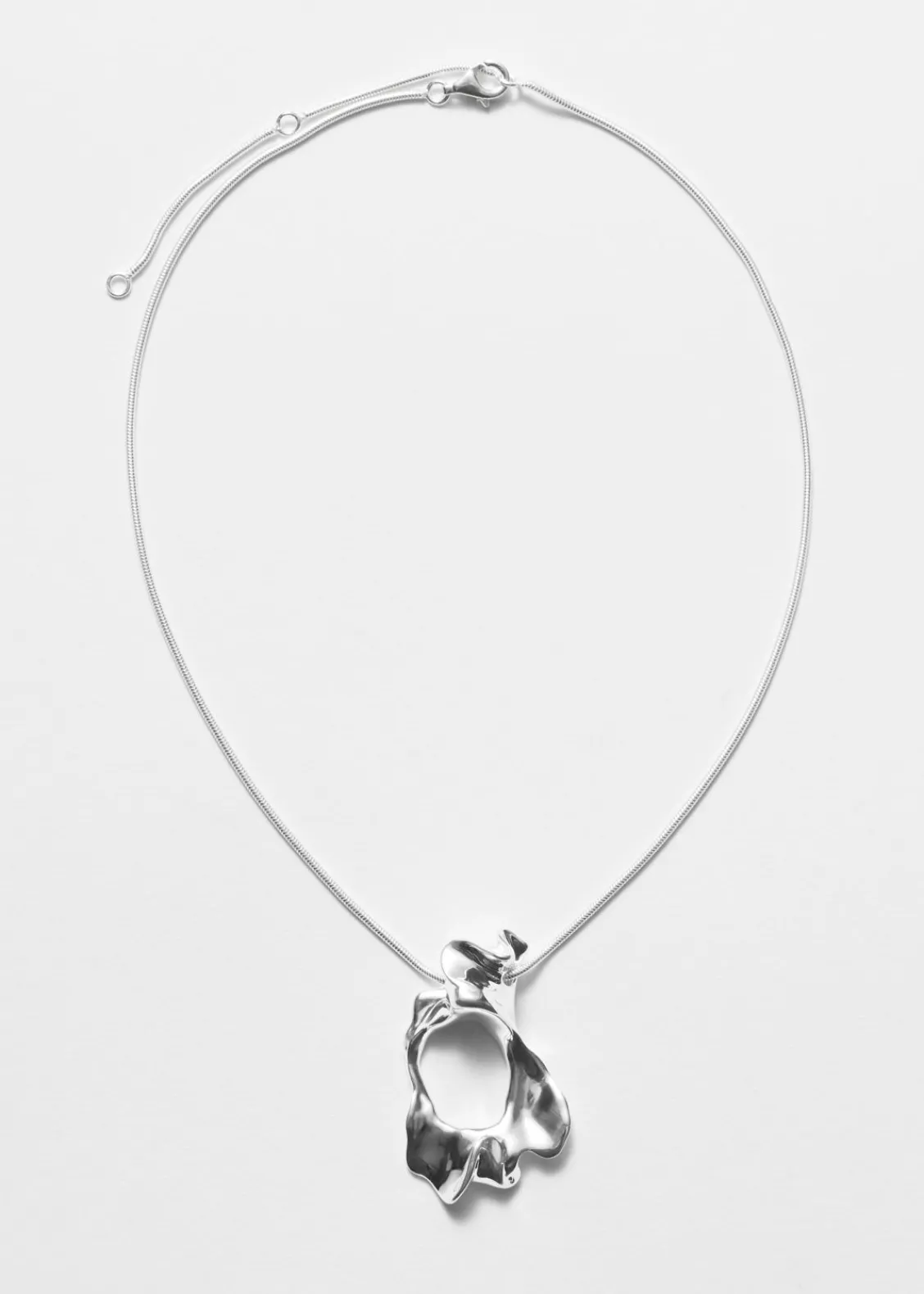 Store & Other Stories Collier Argenté De Forme Organique Silver
