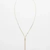 Hot & Other Stories Collier En Cristal Lasso Doré