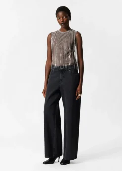 Hot & Other Stories Collier En Strass D’exception Argenté