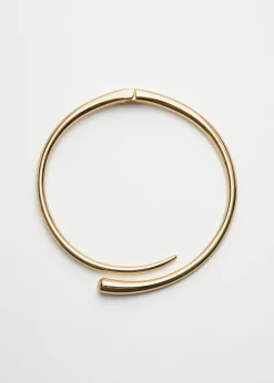 New & Other Stories Collier Ras Du Cou Sculptural Doré