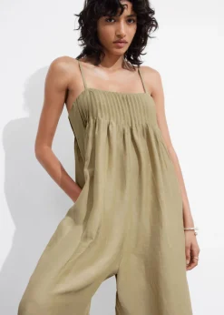 Cheap & Other Stories Combinaison à Bretelles Beige