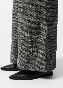 Fashion & Other Stories Combinaison Large Sans Manches En Tweed Tweed noir
