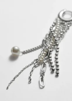 Cheap & Other Stories Créoles Avec Pendentifs En Cascade Argenté