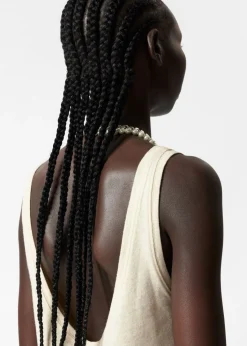 Shop & Other Stories Débardeur En Lin Mélangé Beige