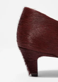 Discount & Other Stories Escarpins En Cuir Bordeaux