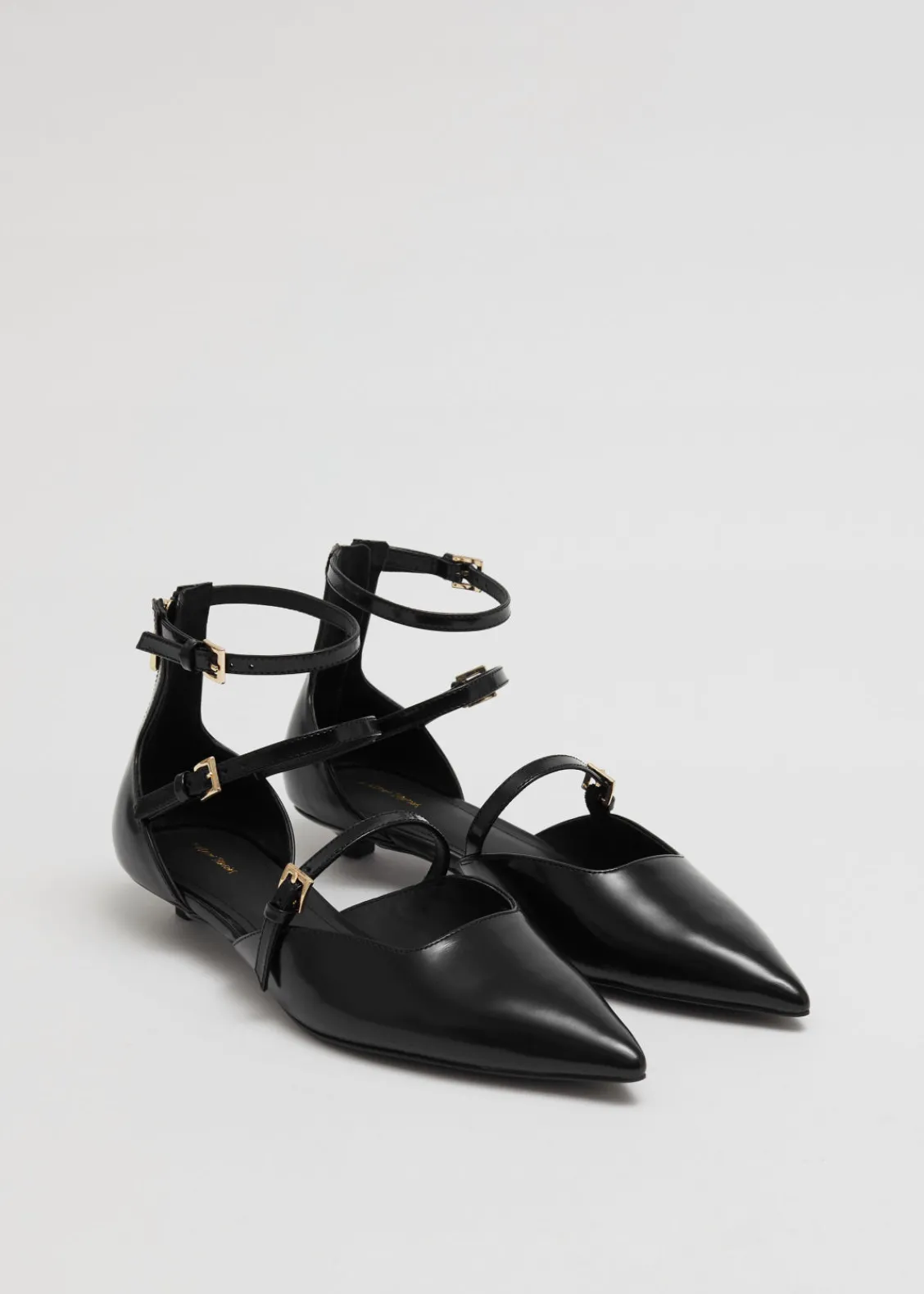 Sale & Other Stories Escarpins En Cuir à Bouts Pointus Noir