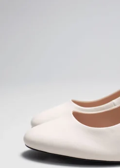 Store & Other Stories Escarpins En Cuir à Talons épais Et Brides Arrière