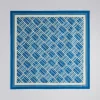 New & Other Stories Foulard Carré Imprimé Bleu
