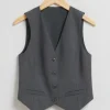 Shop & Other Stories Gilet à Boutonnage Simple