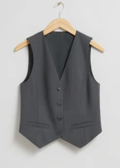 Shop & Other Stories Gilet à Boutonnage Simple