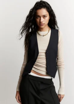 Shop & Other Stories Gilet à Boutonnage Simple