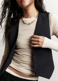 Shop & Other Stories Gilet à Boutonnage Simple