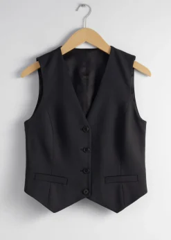 Shop & Other Stories Gilet à Boutonnage Simple