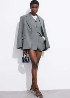 Best & Other Stories Gilet Habillé Gris