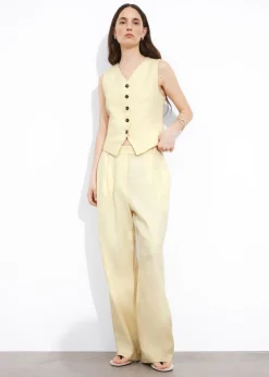 Best & Other Stories Gilet Habillé En Lin