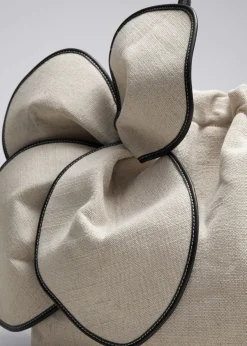 Fashion & Other Stories Grand Sac En Toile à Fleur Beige