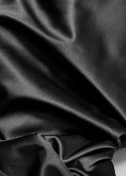 Sale & Other Stories Grand Sac Porté épaule En Satin Noir