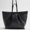Hot & Other Stories Grand Tote Bag En Cuir Noir