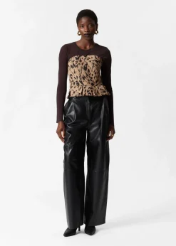 Clearance & Other Stories Haut Asymétrique Drapé