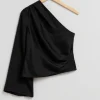Discount & Other Stories Haut Asymétrique En Satin
