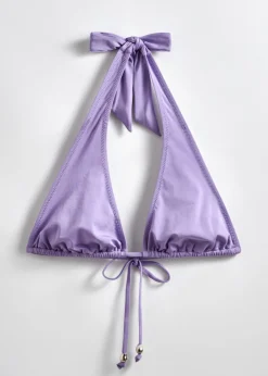 Cheap & Other Stories Haut De Bikini Triangle à Dos Nu Lilas