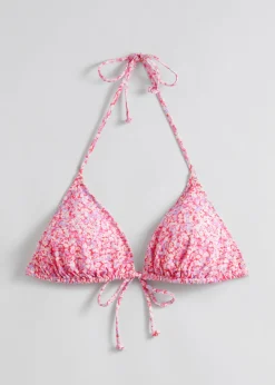 New & Other Stories Haut De Bikini Triangle à Dos Nu