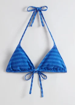 Sale & Other Stories Haut De Bikini Triangle Avec Liens à Nouer