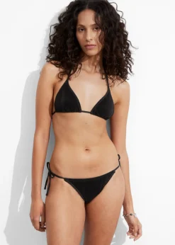 Fashion & Other Stories Haut De Bikini Triangle Plissé