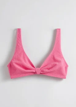 Shop & Other Stories Haut De Bikini Triangle Texturé