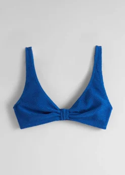 Shop & Other Stories Haut De Bikini Triangle Texturé