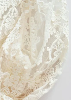 Cheap & Other Stories Haut En Dentelle à Manches Volumineuses Blanc