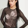 Best & Other Stories Haut En Mesh Transparent