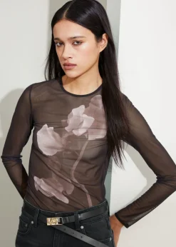 Best & Other Stories Haut En Mesh Transparent