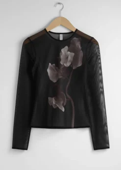 Best & Other Stories Haut En Mesh Transparent
