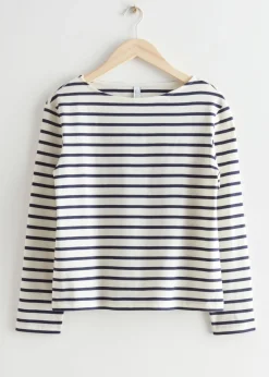 Cheap & Other Stories Haut Rayé Style Marin
