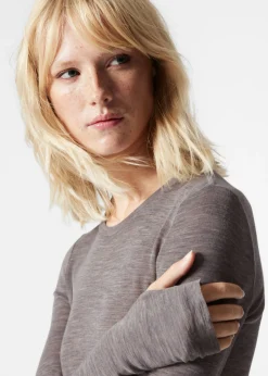 Store & Other Stories Haut Transparent En Laine