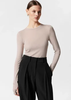Store & Other Stories Haut Transparent En Laine