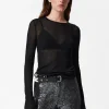 Sale & Other Stories Haut Transparent En Soie