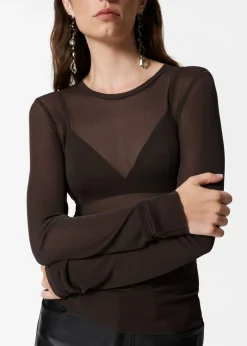 Sale & Other Stories Haut Transparent En Soie